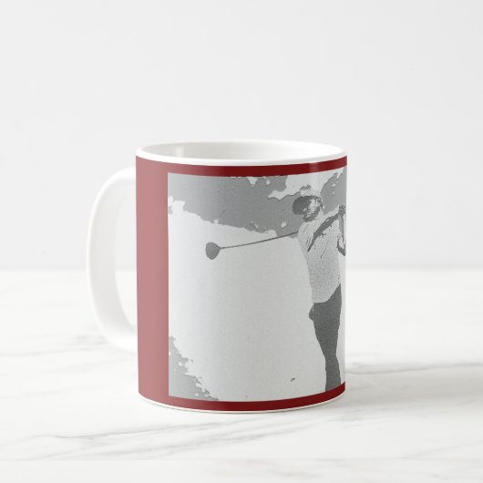 My Favorite Golf Coach Mug Kaffeetasse (Vorderseite Links)