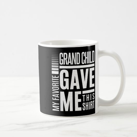 My Favorite Granhild Gave Me This Men Fathers Day  Kaffeetasse (Rechts)