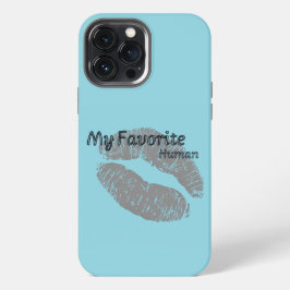 My Favorite Human iPhone Case – Romantic Lips Art  13 Pro Max Hülle