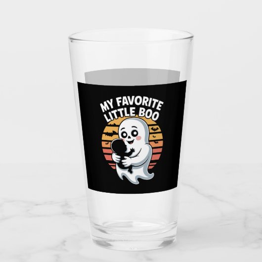 My Favorite Little Boo Halloween T-shirt Glas (Vorderseite)