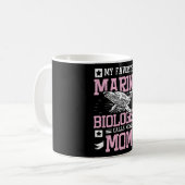 My Favorite Marine Biologist Calls Me Mom Kaffeetasse (Vorderseite Links)