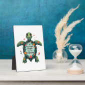 My Favorite People Call Me Grandma Turtle - Grandm Fotoplatte (Seite)