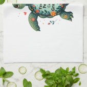 My Favorite People Call Me Grandma Turtle - Grandm Geschirrtuch (Gefaltet)