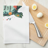 My Favorite People Call Me Grandma Turtle - Grandm Geschirrtuch (Viertel Falte)