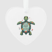 My Favorite People Call Me Grandma Turtle - Grandm Ornament (Vorderseite)
