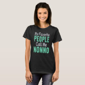 My Favorite People Call Me Nonno 1 T-Shirt (Vorne ganz)