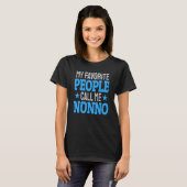 My Favorite People Call Me Nonno 2 T-Shirt (Vorne ganz)