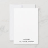 My Favorite Person Valentine’s Day Greeting Card Mitteilungskarte (Rückseite)