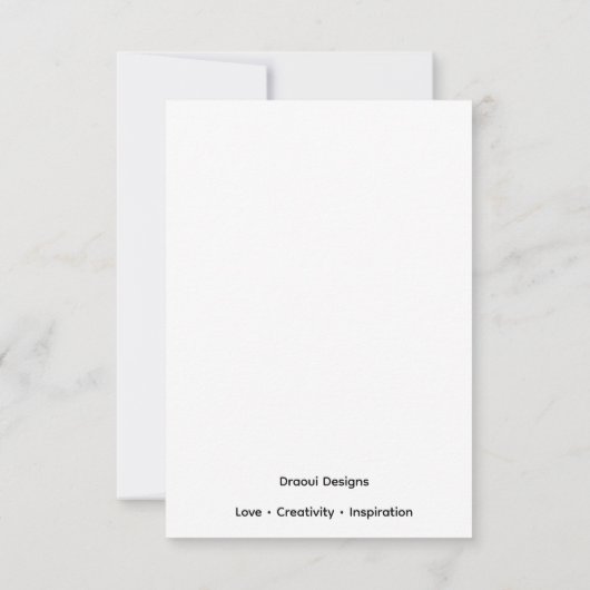 My Favorite Person Valentine’s Day Greeting Card Mitteilungskarte (Rückseite)