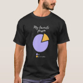 my favorite person you funny pie chart funny T-Shirt (Vorderseite)