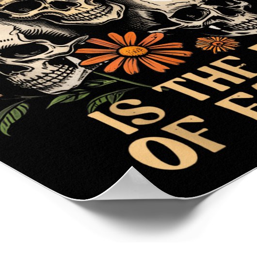 My Favorite Season Is The Fall Of Fascism Hallowee Poster (Ecke)