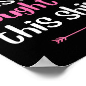 My Favorite Sister Bought Me This Funny Brother Bi Poster (Ecke)