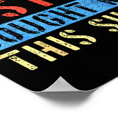 My Favorite Sister Bought Me This Funny Brother Pr Poster (Ecke)