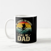 My Favorite Ski Buddies Call Me Dad Funny Skiing F Kaffeetasse (Links)