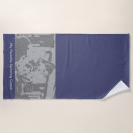 My Favorite Spinning Coach Strandtuch