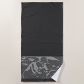 My Favorite Spinning Coach Strandtuch (Vorderseite)