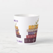 My favorite sport is reading milchtasse (Vorderseite)