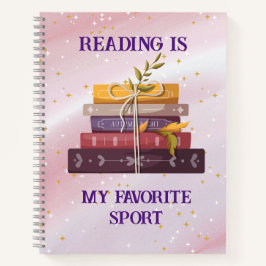 My favorite sport is reading notizblock