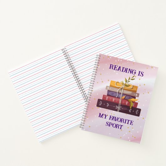 My favorite sport is reading notizblock (Innenseite)