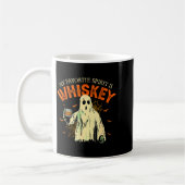 My Favorite Srit Is Whiskey Funny Ghost Halloween  Kaffeetasse (Links)