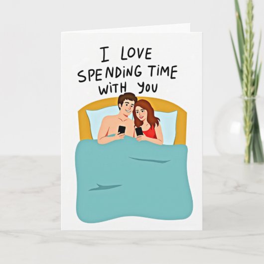 My Favorite Time With You Card Karte (Vorderseite)
