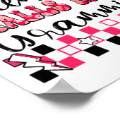 My Favorite Valentine Calls Me Grammie Valentines Poster (Ecke)