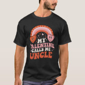 My Favorite Valentine Calls Me Uncle Valentines Da T-Shirt (Vorderseite)