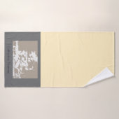 My Favorite Yoga Teacher Badehandtuch (Badehandtuch)