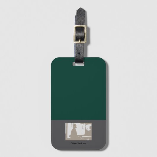 My Favorite Yoga Teacher Gepäckanhänger (Vorderseite Vertikal)