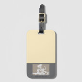 My Favorite Yoga Teacher Gepäckanhänger (Vorderseite Vertikal)