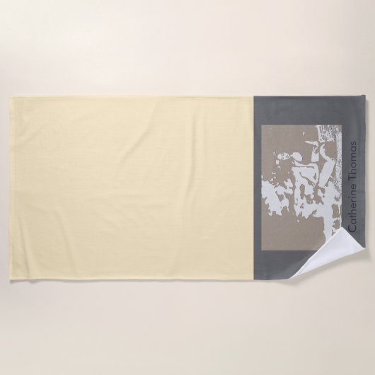 My Favorite Yoga Teacher Strandtuch (Vorderseite)