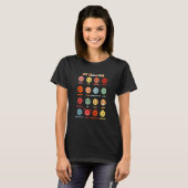 My Feeling Happy Face Emotions Groovy For Man Woma T-Shirt (Vorne ganz)