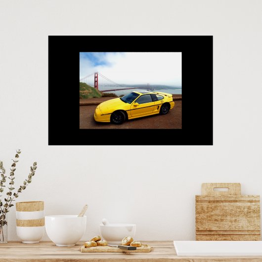 My Fiero GT at the Gate Poster (Küche)