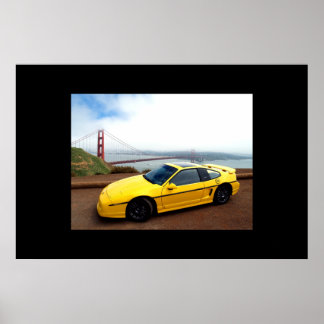 My Fiero GT at the Gate Poster