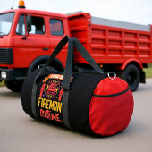 My Fireman Costume Halloween Duffle Bag