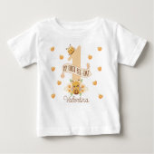 "my first beday" niedliches Shirt zum 1. Geburtsta (Vorderseite)