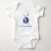 My First Chanukkah Maccabee Baby Strampler (Vorderseite)