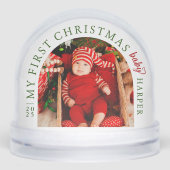 My First Christmas - Baby  Schneekugeln (Vorderseite)