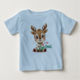 My First Christmas Baby Shirt | Cute Cozy Holiday 