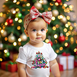 My First Christmas Baby T-shirt