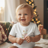 My First Christmas Baby T-Shirt Girl Outfit