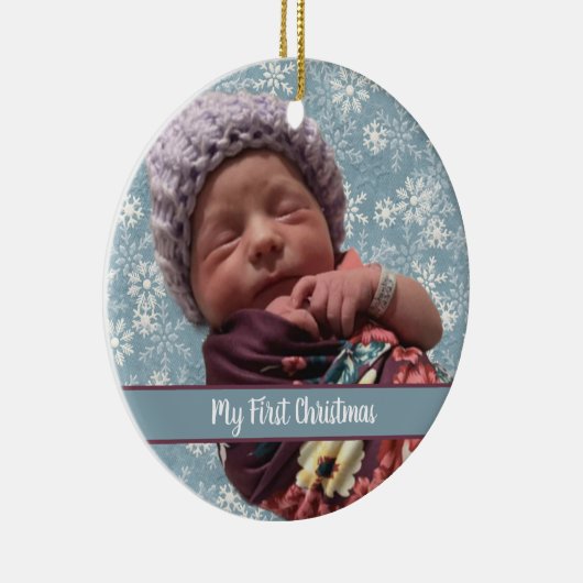 My First Christmas Ceramic Ornament (Rechts)