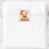 My First Christmas Cute Baby Holiday Sticker (Tasche)