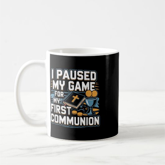 My First Communion Video Game Controller Gifts Boy Kaffeetasse (Links)
