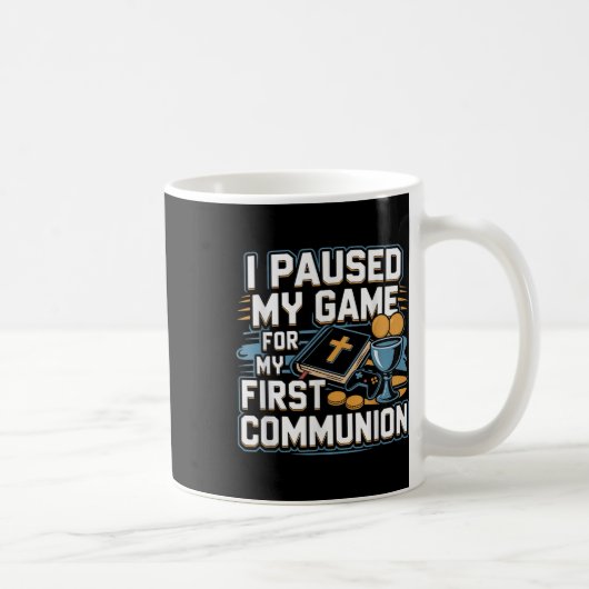 My First Communion Video Game Controller Gifts Boy Kaffeetasse (Rechts)