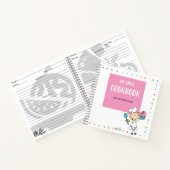 "MY FIRST COOKBOOK" Kids Recipe Spirituosen Notebo Notizblock (Innenseite)