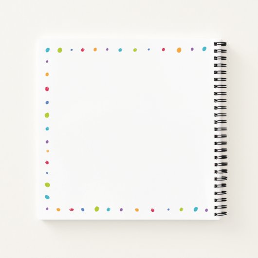 "MY FIRST COOKBOOK" Kids Recipe Spirituosen Notebo Notizblock (Rückseite)