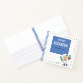 "MY FIRST COOKBOOK" Kids Recipe Spirituosen Notebo Notizblock (Innenseite)