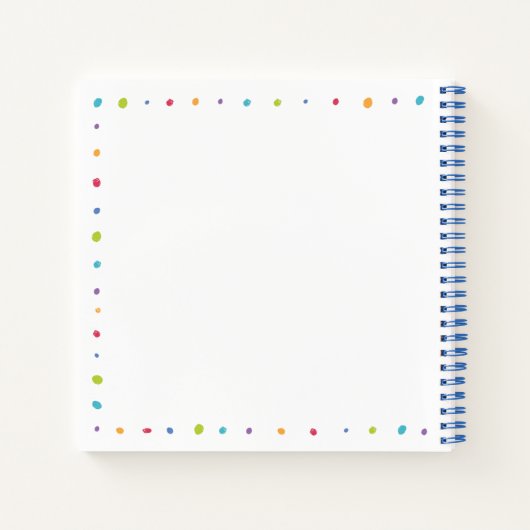 "MY FIRST COOKBOOK" Kids Recipe Spirituosen Notebo Notizblock (Rückseite)