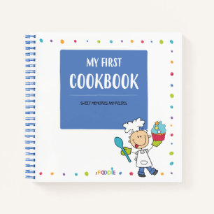 "MY FIRST COOKBOOK" Kids Recipe Spirituosen Notebo Notizblock